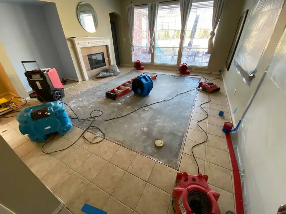 water damage restoration service Rison
